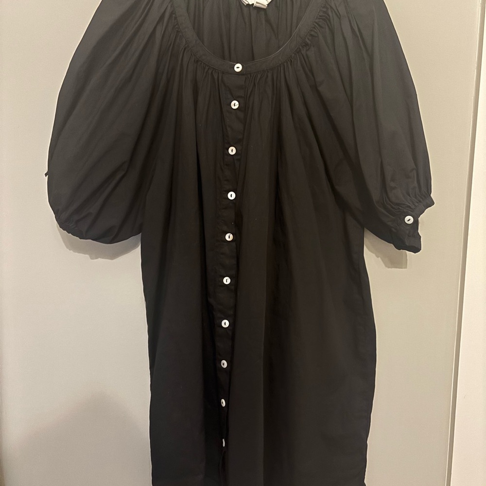 Pomander Place Cotton Black Dreas